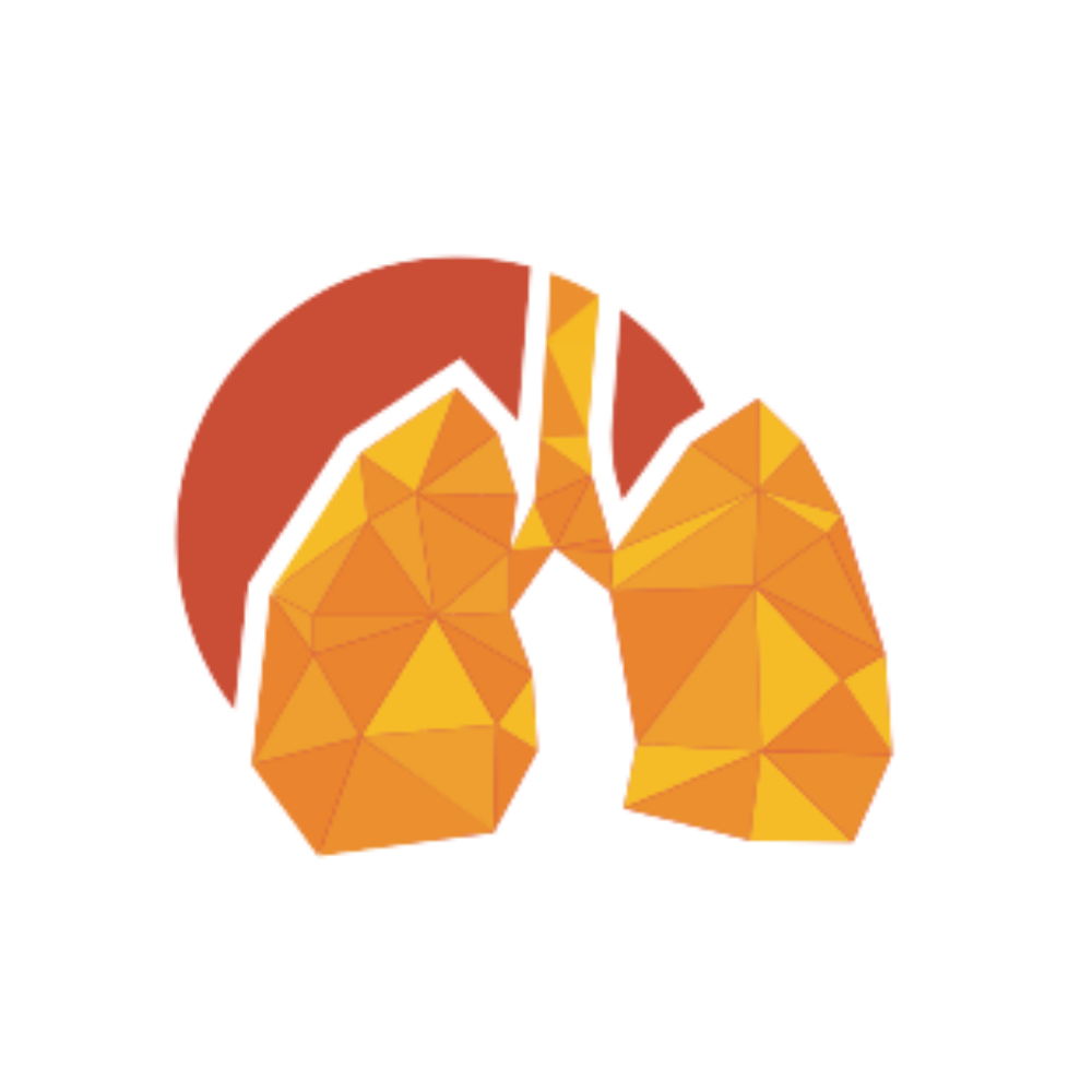 Dies ist das Logo der Lungenpraxis Senden.