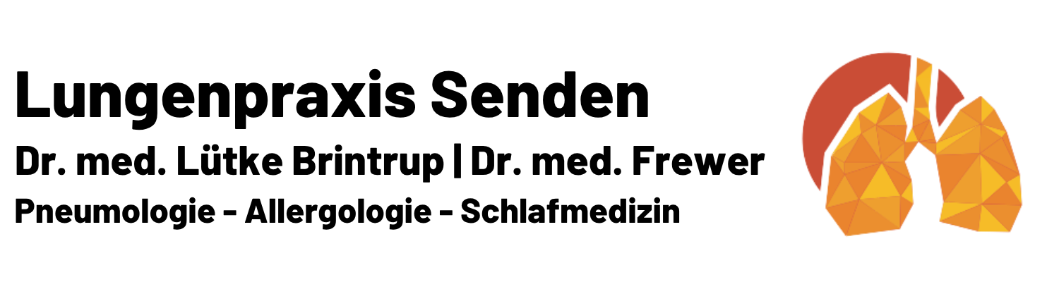 Dies ist das Logo der Lungenpraxis Senden.